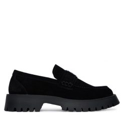 Loafersy Guess. Czarne mokasyny męskie Guess. Za 674.99 zł.