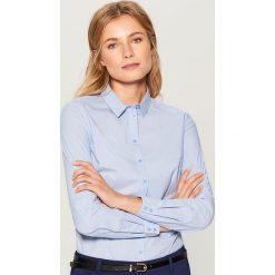 Koszula z body - Niebieski. Niebieskie koszule damskie Mohito. Za 89.99 zł.