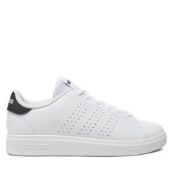 Sneakersy adidas. Białe trampki i tenisówki chłopięce Adidas, bez wzorów, bez zapięcia. Za 219.99 zł.