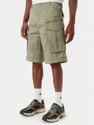 G-Star Raw Szorty materiałowe Rovic D08566-5126 Zielony Tapered Fit. Zielone szorty męskie G-Star Raw, m, bez wzorów, z bawełny, retro. Za 282.99 zł.