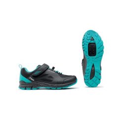 Buty rowerowe MTB damskie NORTHWAVE Escape Evo Wmn czarne. Czarne obuwie sportowe damskie Northwave, bez wzorów, rowerowe. Za 421.00 zł.