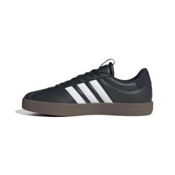 Buty VL Court 3.0. Białe obuwie sportowe damskie Adidas, bez wzorów, ze skóry. W wyprzedaży za 224.00 zł.