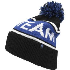 Czapka męska CAM257 - kobalt. Czarne czapki i kapelusze męskie marki 4f. W wyprzedaży za 39.99 zł.