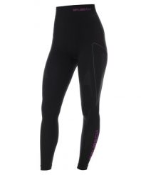 Termoaktywne damskie legginsy narciarskie Thermo. Czarne legginsy damskie Brubeck, s, bez wzorów, z dzianiny. Za 149.00 zł.