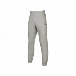 Spodnie męskie Mizuno Sweat. Szare spodnie sportowe męskie Mizuno, m, bez wzorów, z bawełny, na fitness i siłownię. Za 58.99 zł.