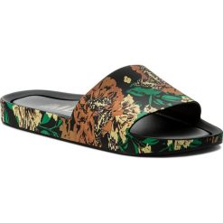 Klapki MELISSA - Beach Slide III Ad 32276 Black/Green 52235. Czarne klapki damskie Melissa, z materiału. W wyprzedaży za 189.00 zł.