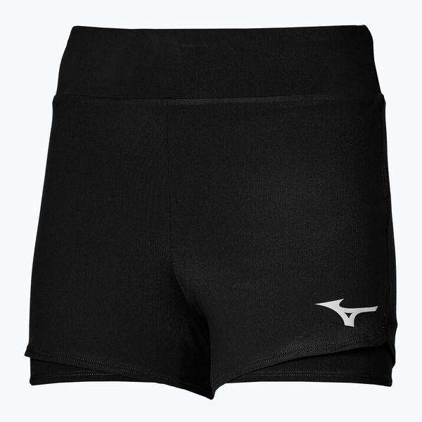 Spodenki tenisowe damskie Mizuno Flex Short. Czarne szorty damskie Mizuno, xl, bez wzorów, z elastanu, eleganckie. Za 97.99 zł.