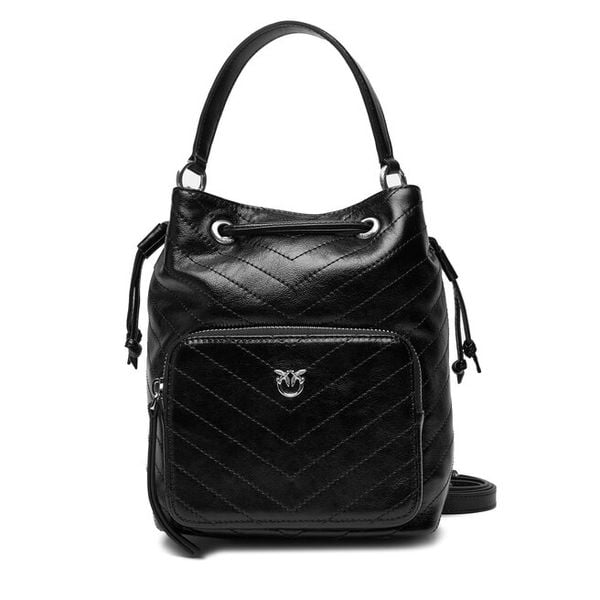 Torebka PINKO. Czarne torebki do ręki damskie Pinko, bez wzorów, bez dodatków. Za 1,599.00 zł.