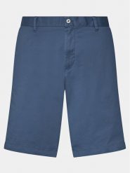Tommy Hilfiger Szorty materiałowe Harlem MW0MW23568 Niebieski Regular Fit. Niebieskie szorty męskie Tommy Hilfiger, m, bez wzorów, z bawełny. Za 199.99 zł.