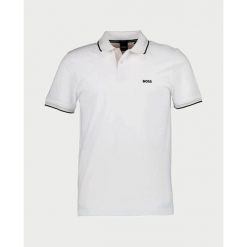 Polo BOSS Paul Natural (50506193-106). Białe koszulki sportowe damskie Hugo Boss, bez wzorów, bez kołnierzyka, bez ramiączek. Za 319.00 zł.