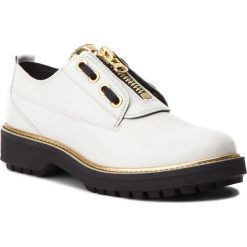 Półbuty GEOX - D Asheely Plus B D84ACB 00043 C1000 White. Białe półbuty damskie Geox, ze skóry ekologicznej. Za 629.00 zł.