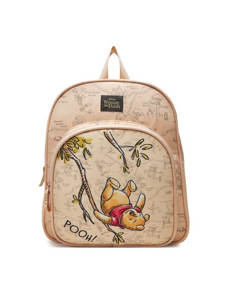 Winnie The Pooh Plecak ACCCS-SS25-246DWTP Beżowy. Brązowe torby i plecaki dziecięce Winnie The Pooh, z materiału. Za 89.99 zł.