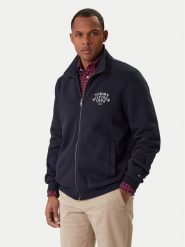 Tommy Hilfiger Bluza Arch Stand MW0MW41425 Granatowy Regular Fit. Niebieskie bluzy męskie Tommy Hilfiger, m, bez wzorów, z bawełny, bez kaptura. Za 489.99 zł.