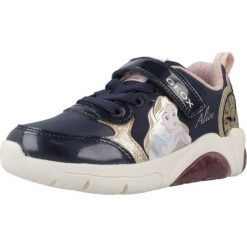Buty GEOX J FADINLIGHT Niebieski. Niebieskie obuwie sportowe damskie Geox, bez wzorów, z syntetyku, na fitness i siłownię. Za 239.99 zł.
