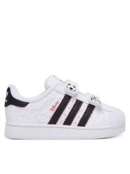 Adidas Sneakersy Disney Superstar Ii Comfort Closure IH1744 Biały. Białe trampki i tenisówki chłopięce Adidas, bez wzorów, ze skóry, bez zapięcia. Za 299.99 zł.
