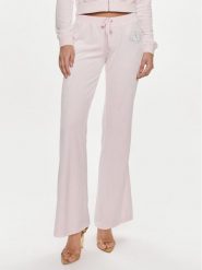 Juicy Couture Spodnie dresowe Heritage Dog JCBBJ223814 Różowy Slim Fit. Czerwone spodnie dresowe damskie Juicy Couture, l, bez wzorów, z dresówki. Za 359.99 zł.
