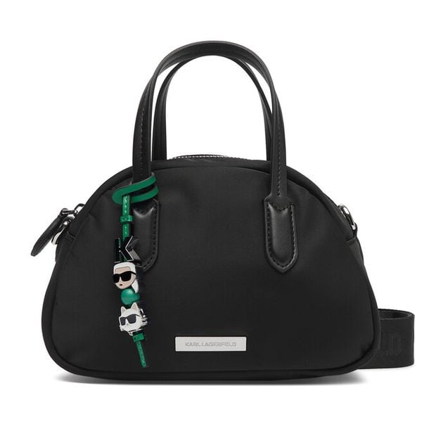 Torebka KARL LAGERFELD. Czarne torebki do ręki damskie KARL LAGERFELD, bez wzorów, klasyczne, bez dodatków. Za 779.99 zł.