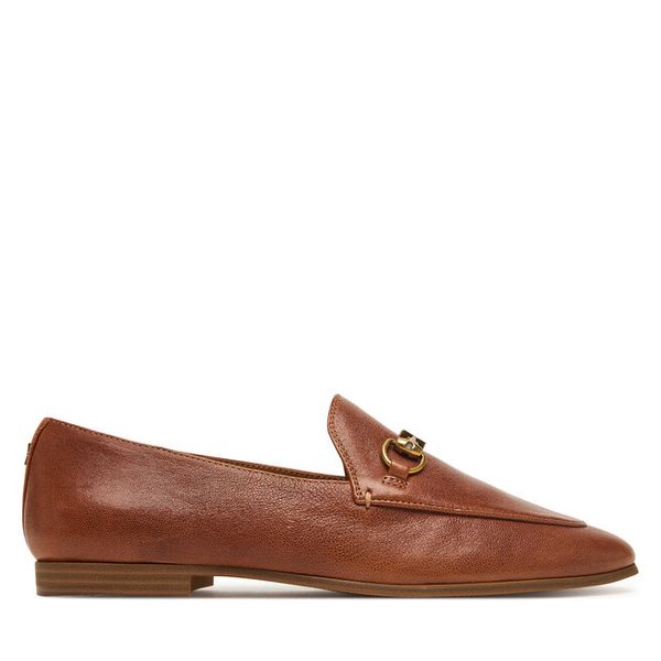 Loafersy Nokwol. Brązowe mokasyny damskie Nokwol. Za 436.99 zł.