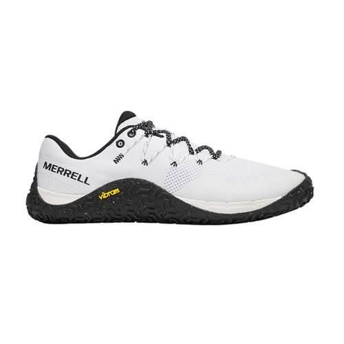 Buty do biegania męskie Merrell Trail Glove 7. Białe buty sportowe męskie Merrell, z materiału, bez zapięcia, do biegania. Za 723.00 zł.