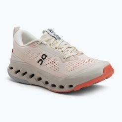 Buty do biegania damskie On Cloudsurfer Trail 2. Brązowe obuwie sportowe damskie On, bez wzorów, do biegania. Za 609.99 zł.