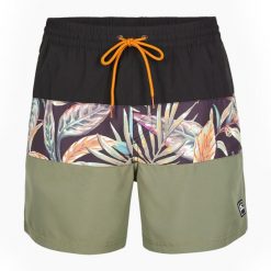 Szorty kąpielowe męskie O'Neill Cali Block 15''. Czarne krótkie spodenki sportowe męskie O'Neill, m, bez wzorów, z materiału, żeglarskie. Za 109.99 zł.