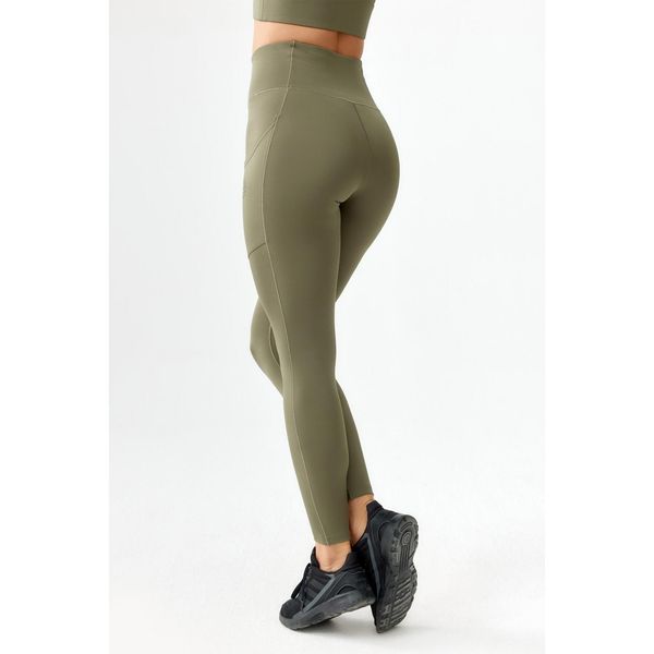 Getry damskie legginsy sportowe szybkoschnące fitness Rough Radical Hamptons. Zielone legginsy damskie ROUGH RADICAL, l, bez wzorów. W wyprzedaży za 144.41 zł.