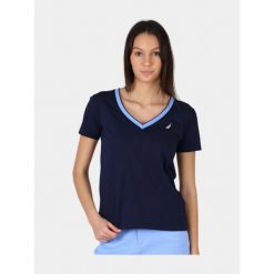 T-shirt damski Nautica Mae. Niebieskie t-shirty damskie Nautica, xl, bez wzorów, bez kołnierzyka. Za 159.00 zł.