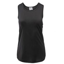 Koszulka bezrękawnik damski Martes Lady Amio - czarna, Rozmiar M. Czarne koszulki sportowe damskie MARTES, l, bez wzorów, z elastanu, bez kołnierzyka, bez ramiączek, do biegania. Za 27.99 zł.