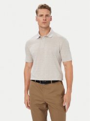 BOSS Polo H-Pack 181 50565298 Beżowy Regular Fit. Brązowe koszulki polo męskie Boss, m, bez wzorów, z bawełny, bez ramiączek. Za 679.99 zł.