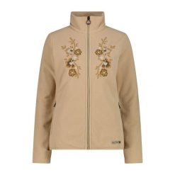 Damska polarowa bluza z zamkiem CMP. Brązowe bluzy damskie CMP, l, bez wzorów, z materiału, z kapturem. Za 396.85 zł.
