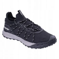 Męskie Buty Turystyczne Stricko. Czarne trekkingi męskie Hi-tec, trekkingowe. Za 168.99 zł.