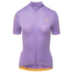 Damska Koszulka Kolarska Skuli. Czerwone koszulki sportowe damskie RADVIK, bez wzorów, sportowe, bez kołnierzyka. Za 204.99 zł.