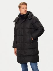 Bomboogie Płaszcz zimowy CM8774TTNP4 Czarny Regular Fit. Czarne kurtki męskie Bomboogie, na zimę, m, bez wzorów, z syntetyku, bez kaptura. Za 1,359.00 zł.