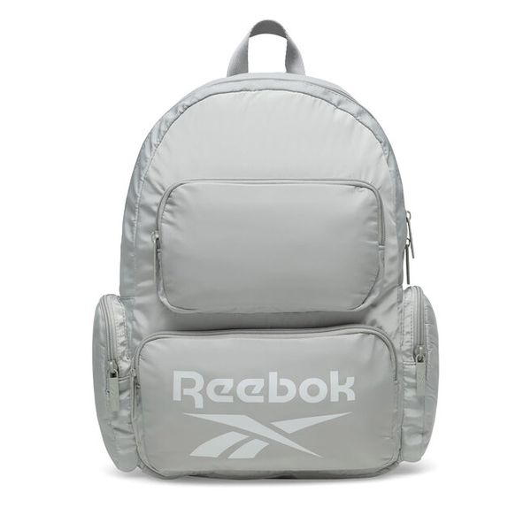 Plecak Reebok. Szare plecaki damskie Reebok, bez wzorów, sportowe. Za 149.99 zł.