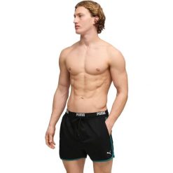 Szorty męskie Puma Swim Men Track Short Shorts 1p. Czarne szorty męskie Puma, l, bez wzorów, z materiału. Za 290.00 zł.