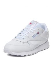 Reebok Sneakersy EO-CL LTHR 100010471 Biały. Białe buty sportowe dziewczęce Reebok, bez wzorów, ze skóry, bez zapięcia. Za 249.99 zł.