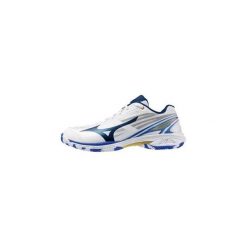 Buty halowe Mizuno Wave Claw 4. Białe obuwie sportowe damskie Mizuno, bez wzorów, z gumy, na fitness i siłownię, mizuno wave. Za 552.00 zł.