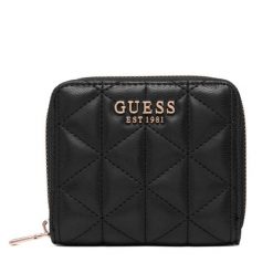 Portfel Guess. Czarne portfele damskie Guess, z aplikacjami. Za 219.99 zł.