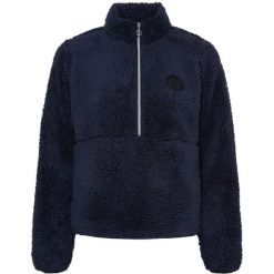 Damski polar Equipage Veronika. Niebieskie bluzy sportowe damskie EQUIPAGE, bez wzorów, z polaru, bez kaptura, do jazdy konnej. Za 271.50 zł.
