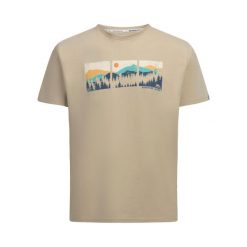 Męska Koszulka Benny. Brązowe koszulki sportowe męskie Trespass, m, bez wzorów, bez kołnierzyka, bez ramiączek, trekkingowe. Za 79.99 zł.