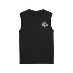 Męska koszulka bez rękawów PUMA Class PUMA Black. Czarne koszulki sportowe męskie Puma, m, bez wzorów, z gumy, bez kołnierzyka, bez ramiączek, na fitness i siłownię. Za 66.99 zł.