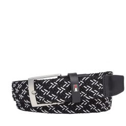 Pasek Męski Tommy Hilfiger. Czarne paski damskie Tommy Hilfiger, bez wzorów. Za 259.99 zł.