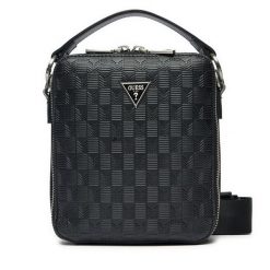 Saszetka Guess. Czarne saszetki męskie Guess, młodzieżowe, małe. Za 239.99 zł.