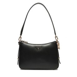 Torebka Guess. Czarne torebki do ręki damskie Guess, z aplikacjami, klasyczne, bez dodatków. Za 249.99 zł.