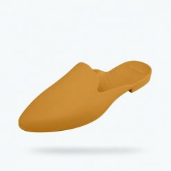 Klapki damskie NATIVE AVA BLOOM. Żółte klapki damskie Native Shoes, bez wzorów, bez obcasa. Za 99.99 zł.