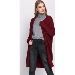 Bordowy Kardigan We Know The Way. Kardigany damskie marki bonprix. Za 89.99 zł.