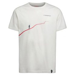 Koszulka La Sportiva Trail. Białe koszulki sportowe męskie La Sportiva, xl, bez wzorów, bez kołnierzyka, bez ramiączek, do biegania. Za 220.50 zł.