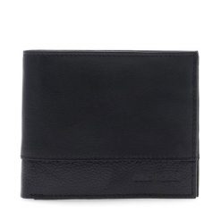 Portfel GINO ROSSI. Czarne portfele męskie Gino Rossi, bez wzorów. Za 129.99 zł.