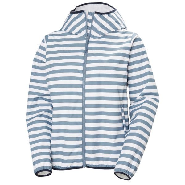Damska kurtka wodoodporna Helly Hansen Graphic. Niebieskie kurtki damskie Helly Hansen, bez wzorów, bez kaptura. Za 628.00 zł.
