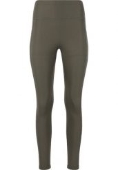 Damskie legginsy Athlecia Elli. Zielone legginsy sportowe damskie Endurance, bez wzorów, z elastanu, do biegania. Za 185.50 zł.